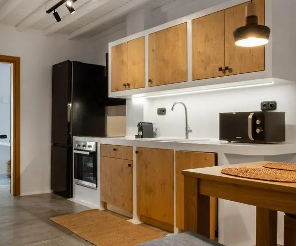 公寓 Intown Mykonos- Two Bedrooms Duplex House